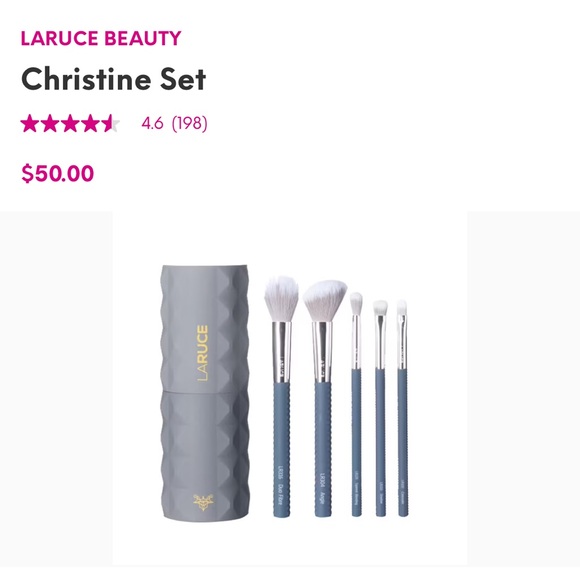 NWT Ipsy Laruce Beauty Christine Brush Set - Picture 1 of 3